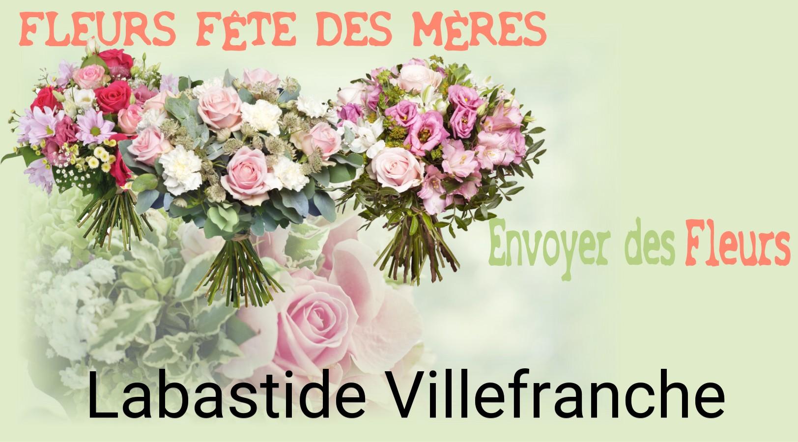 Bouquet de Fête des Mères livré à Labastide-Villefranche